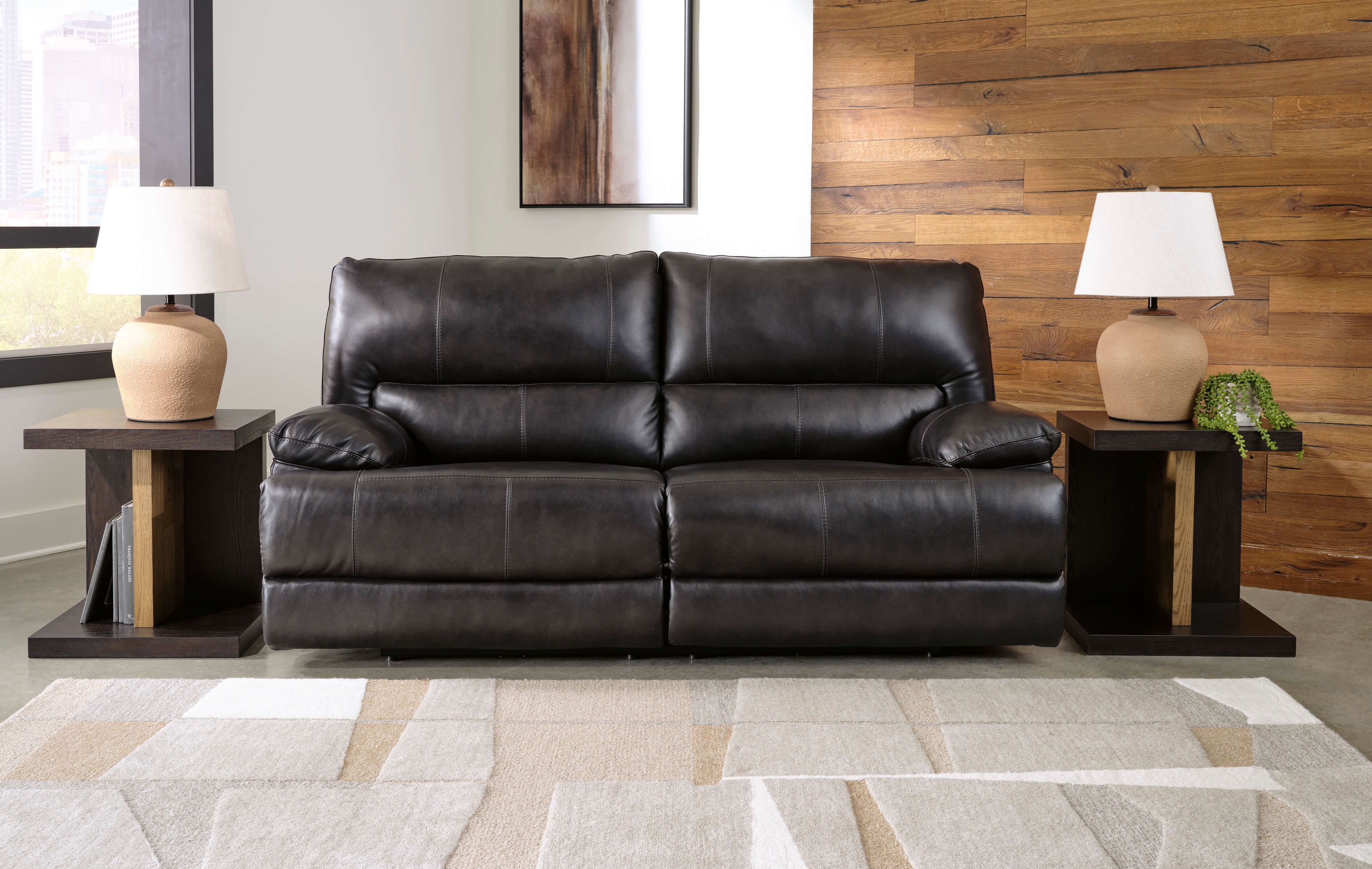 Mountainous Leather Power Reclining loveseat