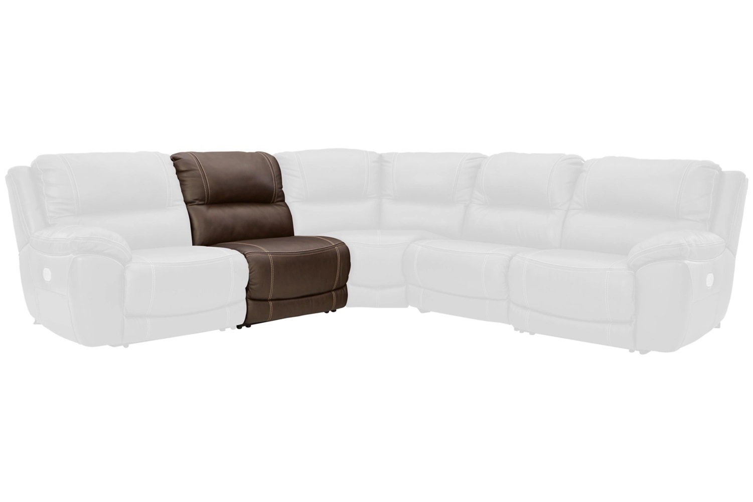 WRS Dunleith Power Armless Recliner