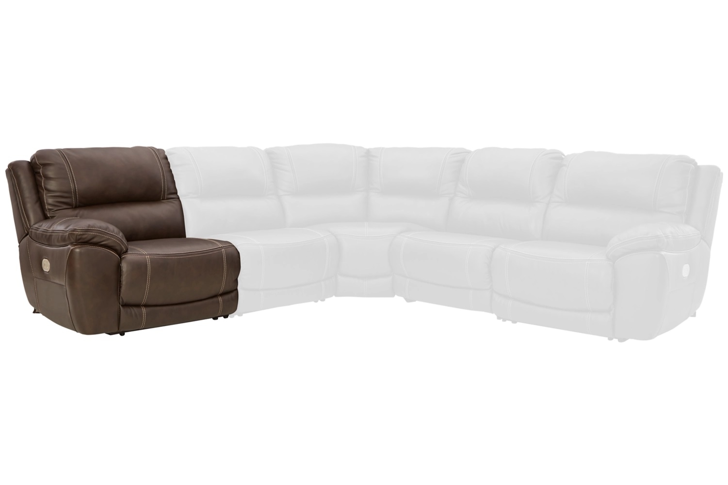 Dunleith Left-Arm Facing Power Recliner
