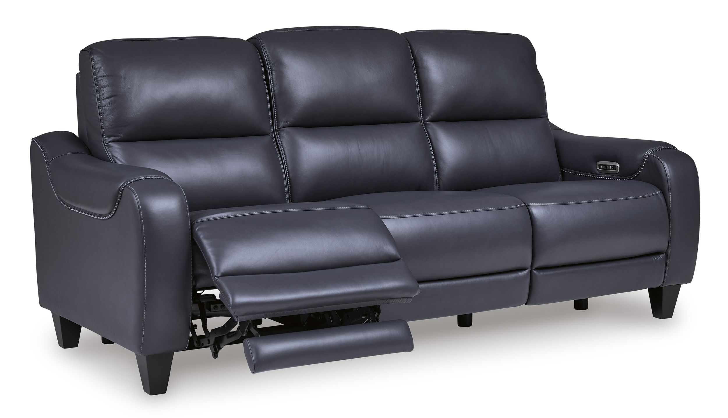 Mercomatic Leather Power Reclining Living Room Set