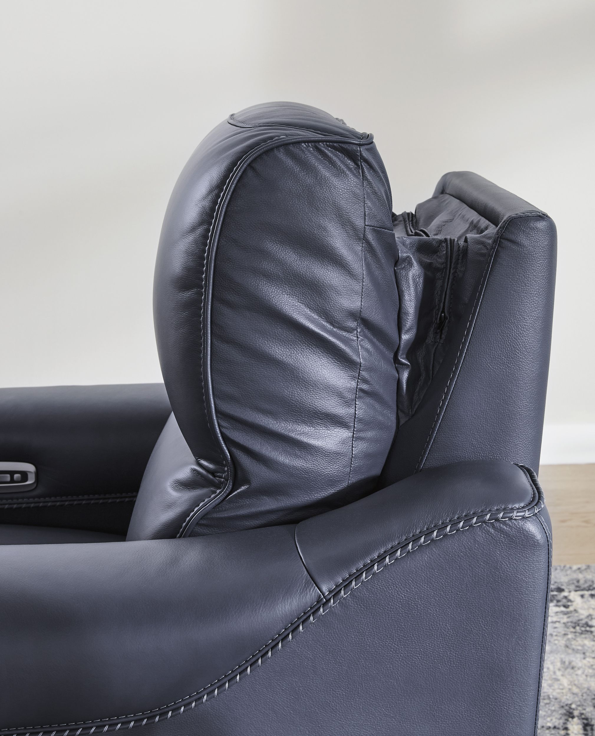 Mercomatic Leather Ocean Sofa Seat Back Cushions
