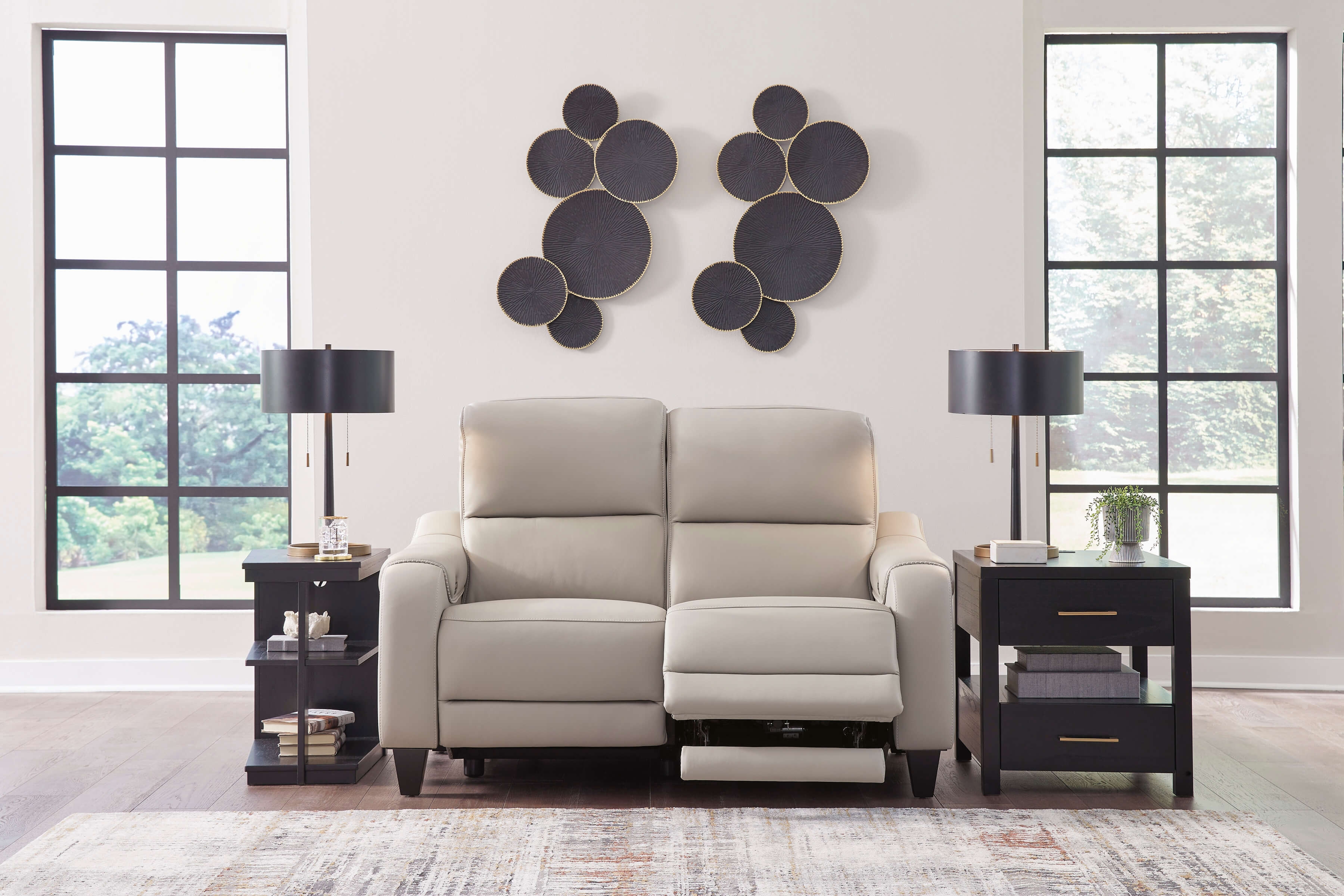 Mercomatic Power Reclining Loveseat by Ashley