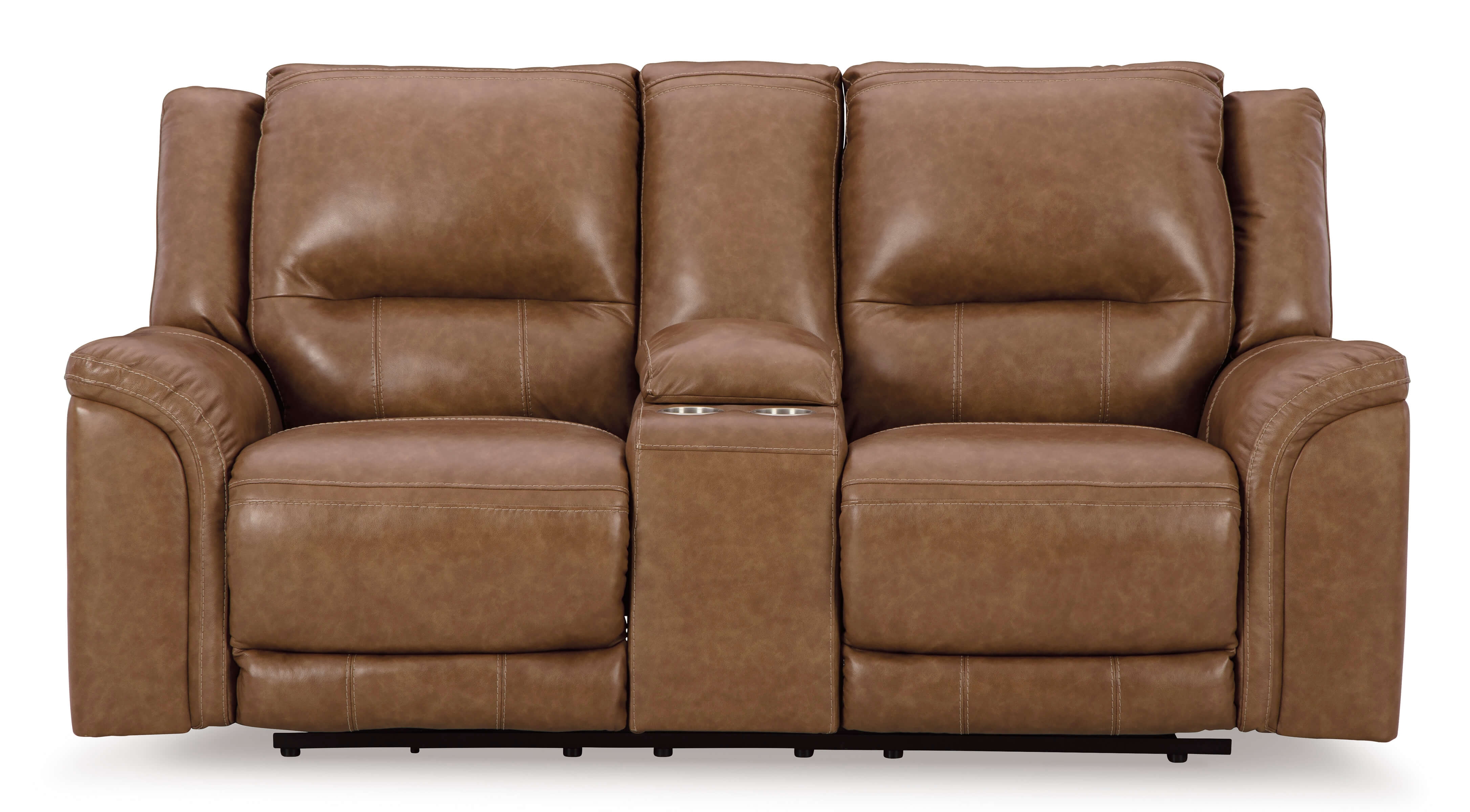 Trasimeno Leather Reclining Loveseat by Ashley Furniture