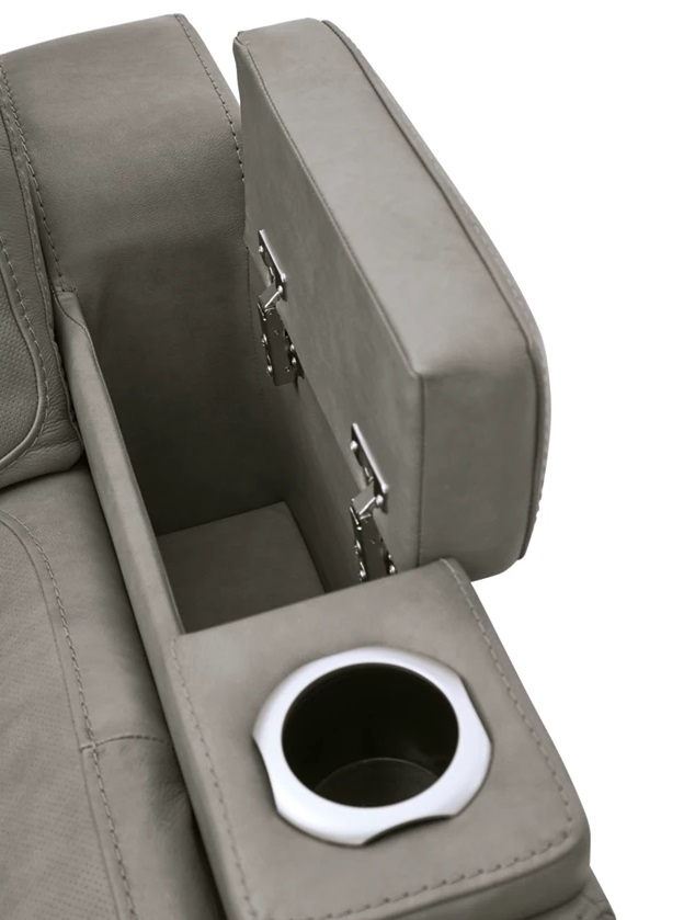 The Man-Den Leather Power Recliner Chair