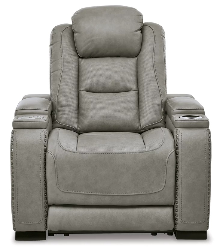 The Man-Den Leather Power Recliner Chair