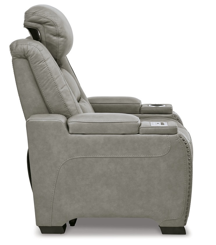 Ashley Man-Den Recliner Chair Side