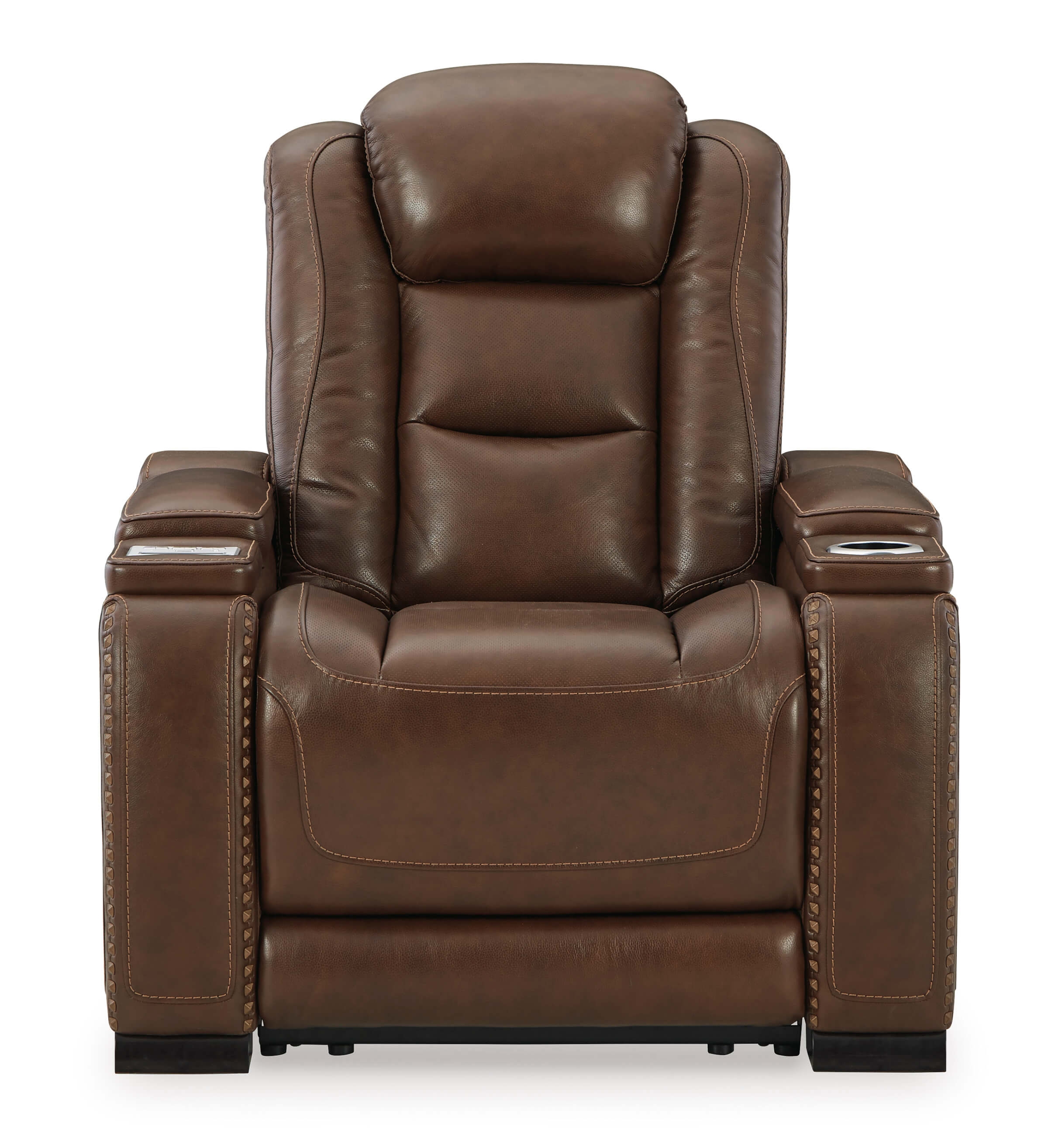 The Man-Den Leather Power Recliner Chair