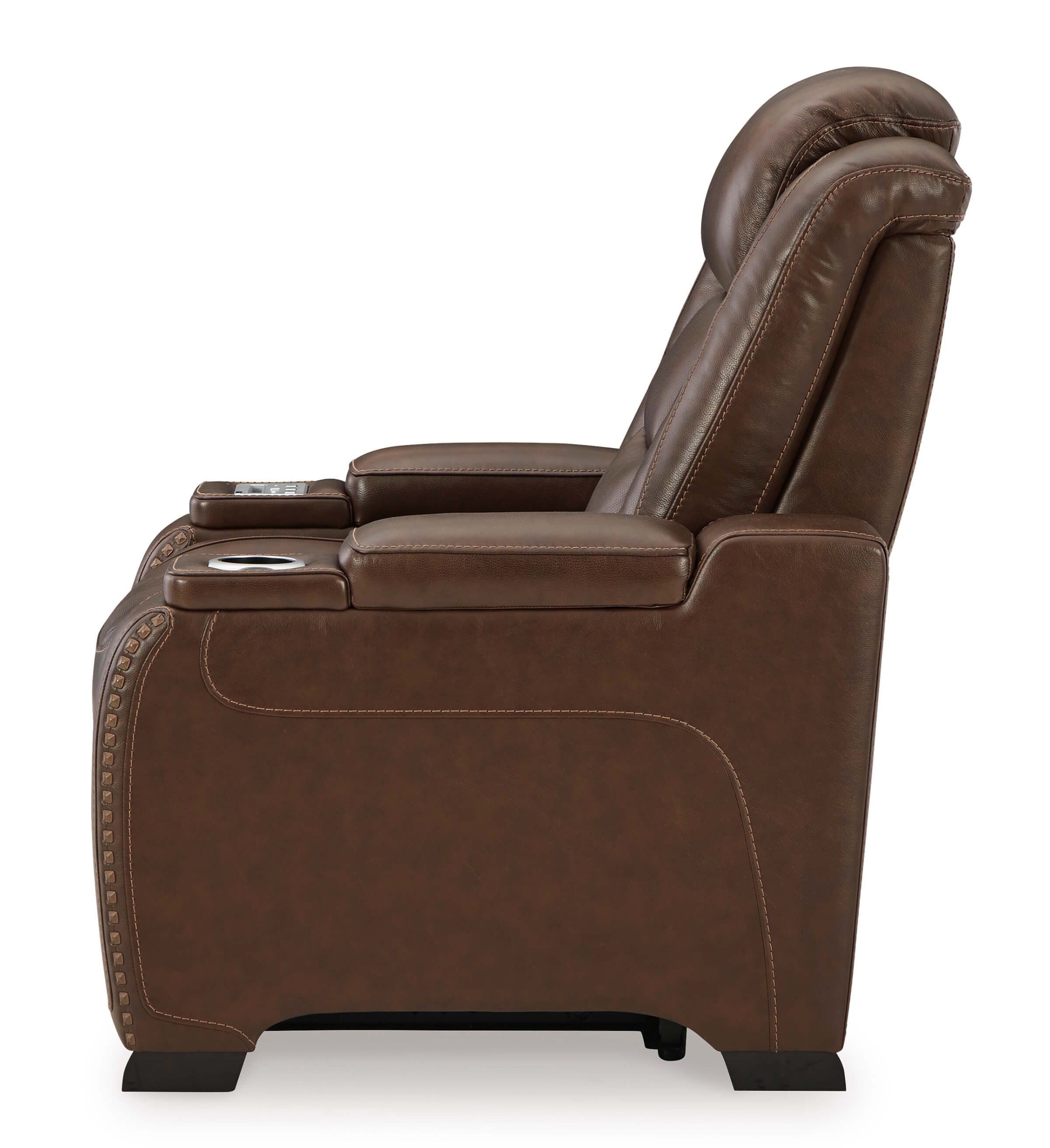 The Man-Den Leather Power Recliner Chair