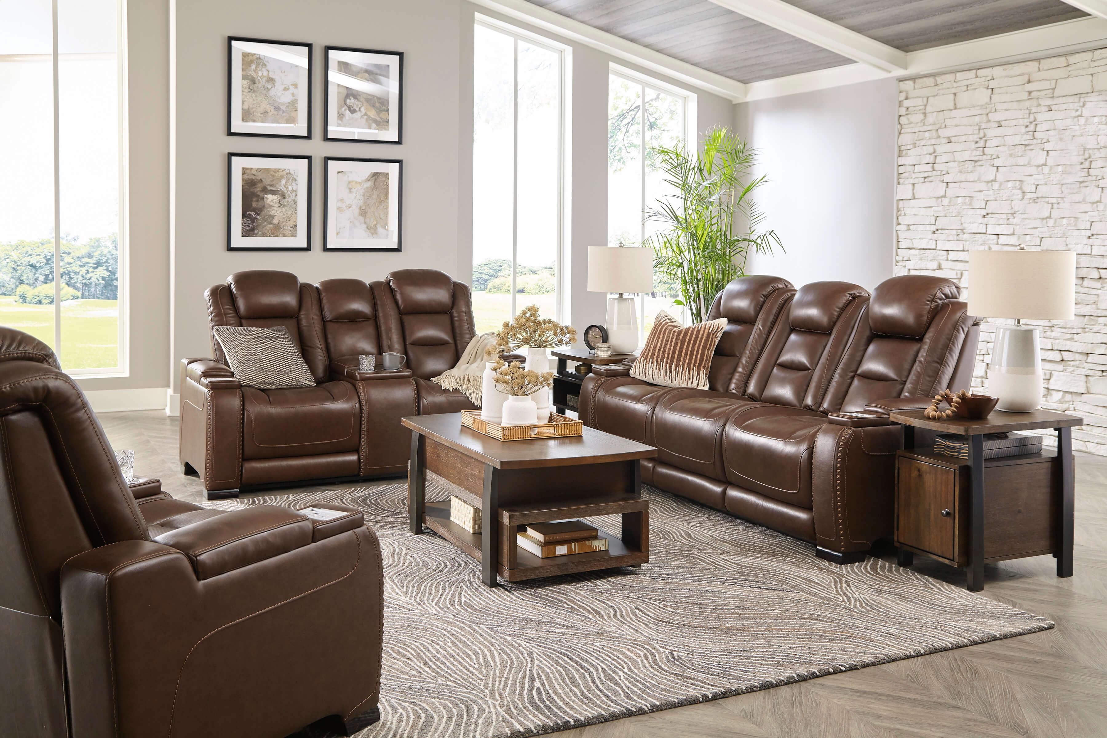 man-den power recliner