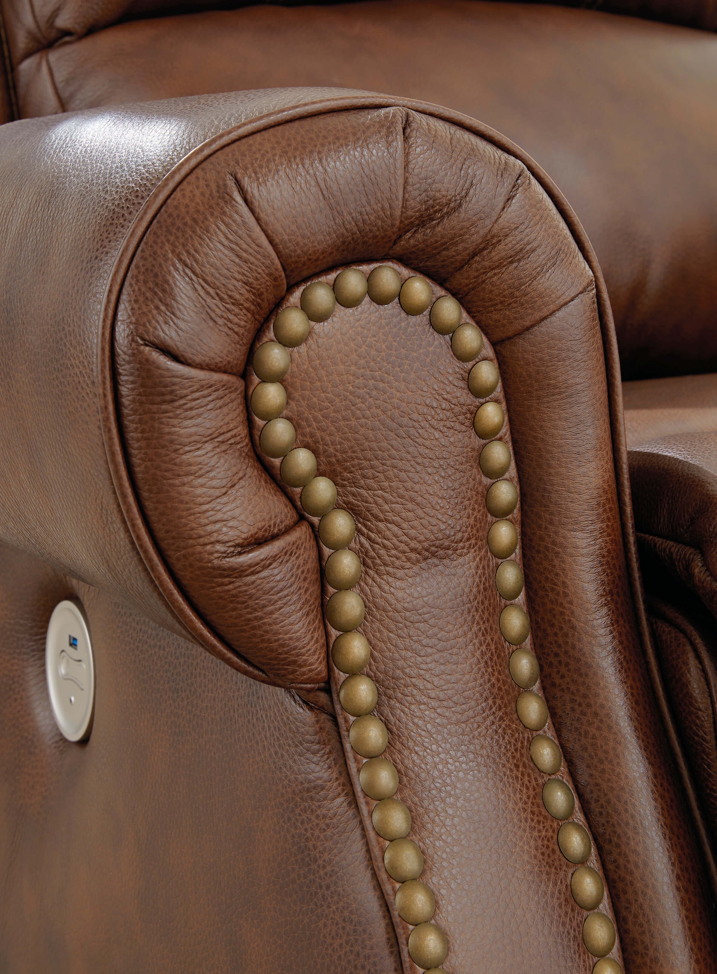 Ashley Freyeburg Power Recliner Chair Side Design
