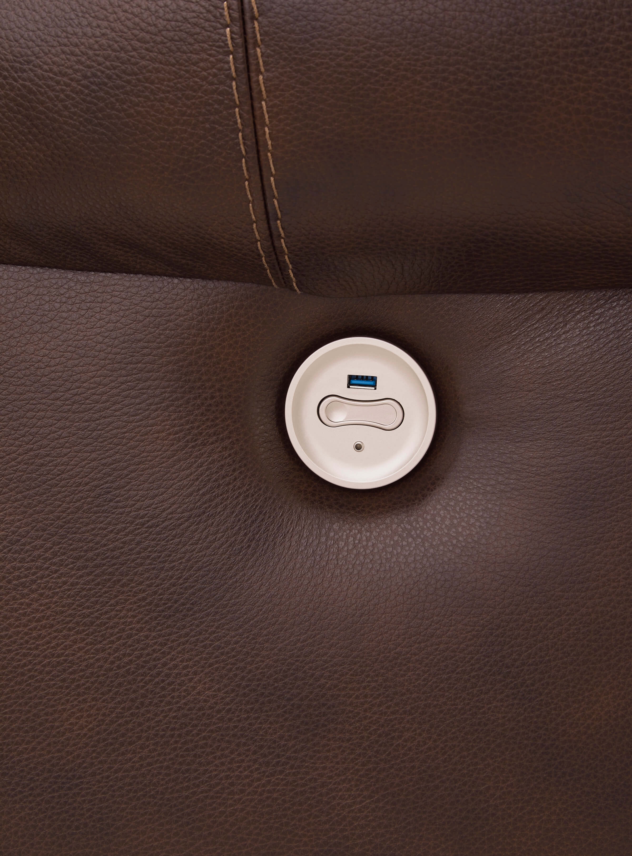 Freyeburg Leather Power Recliner Chair