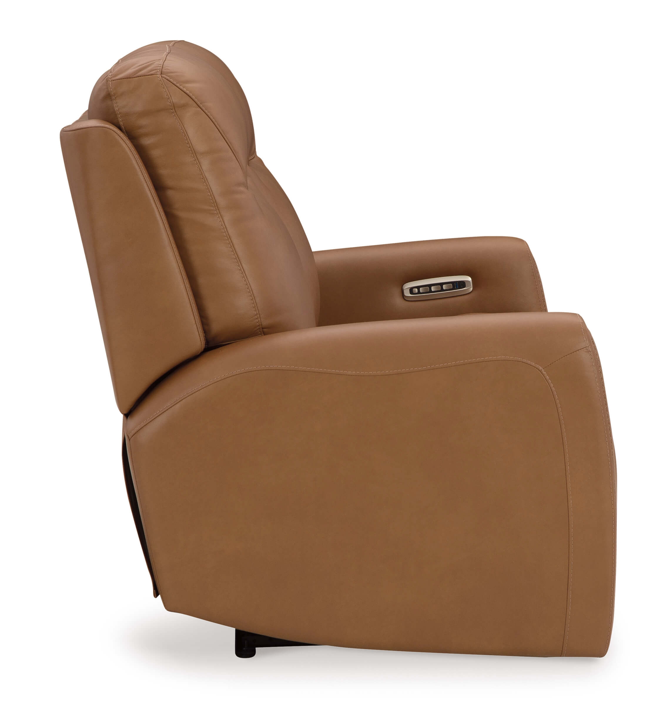 Ashley Tryanny Leather Loveseat Side