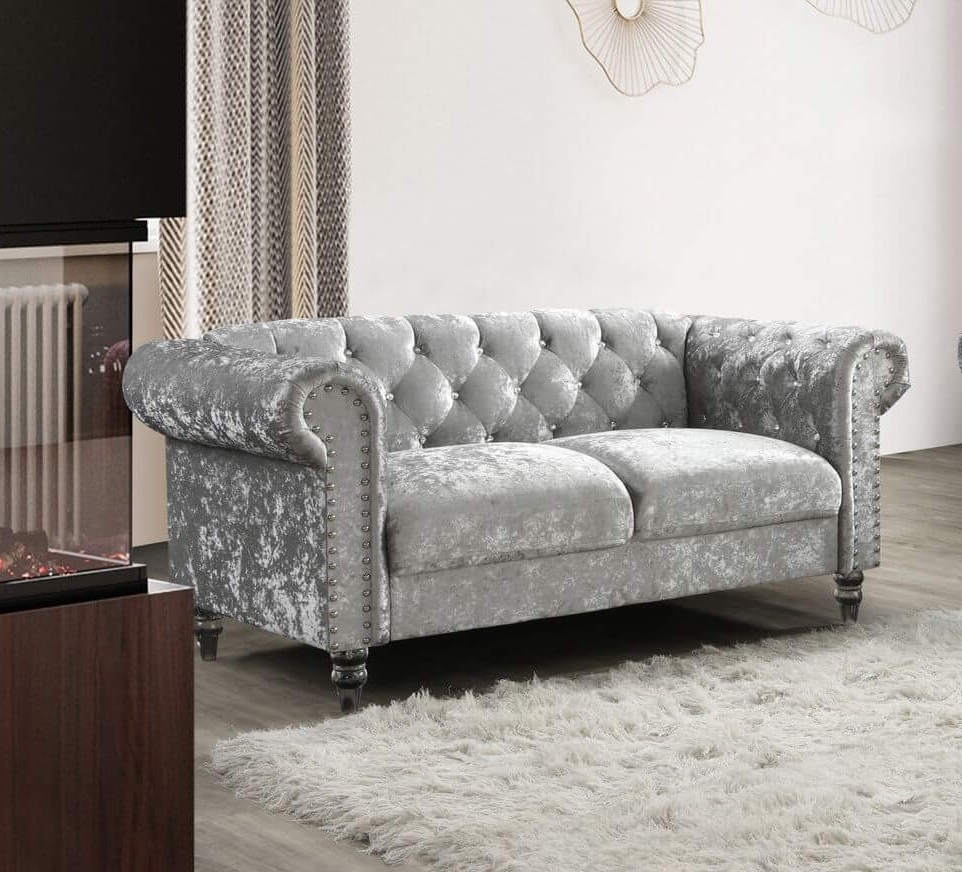 U9550 Velvet Loveseat
