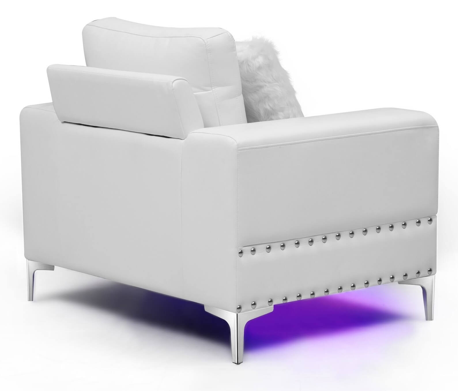 U98 Faux Leather Chair w/LED Lighting
