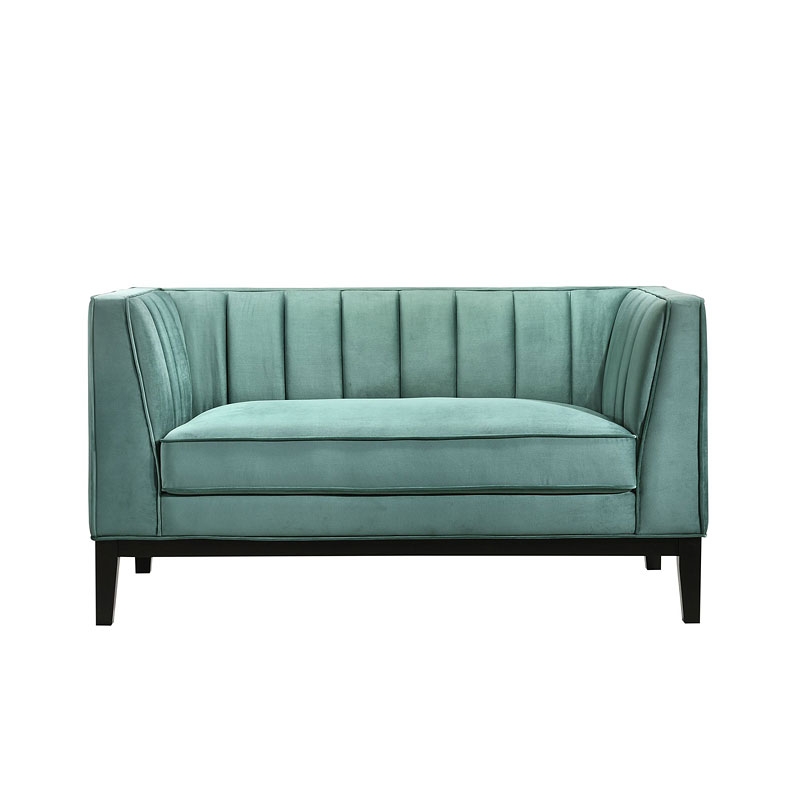 SM Calais Velvet Loveseat