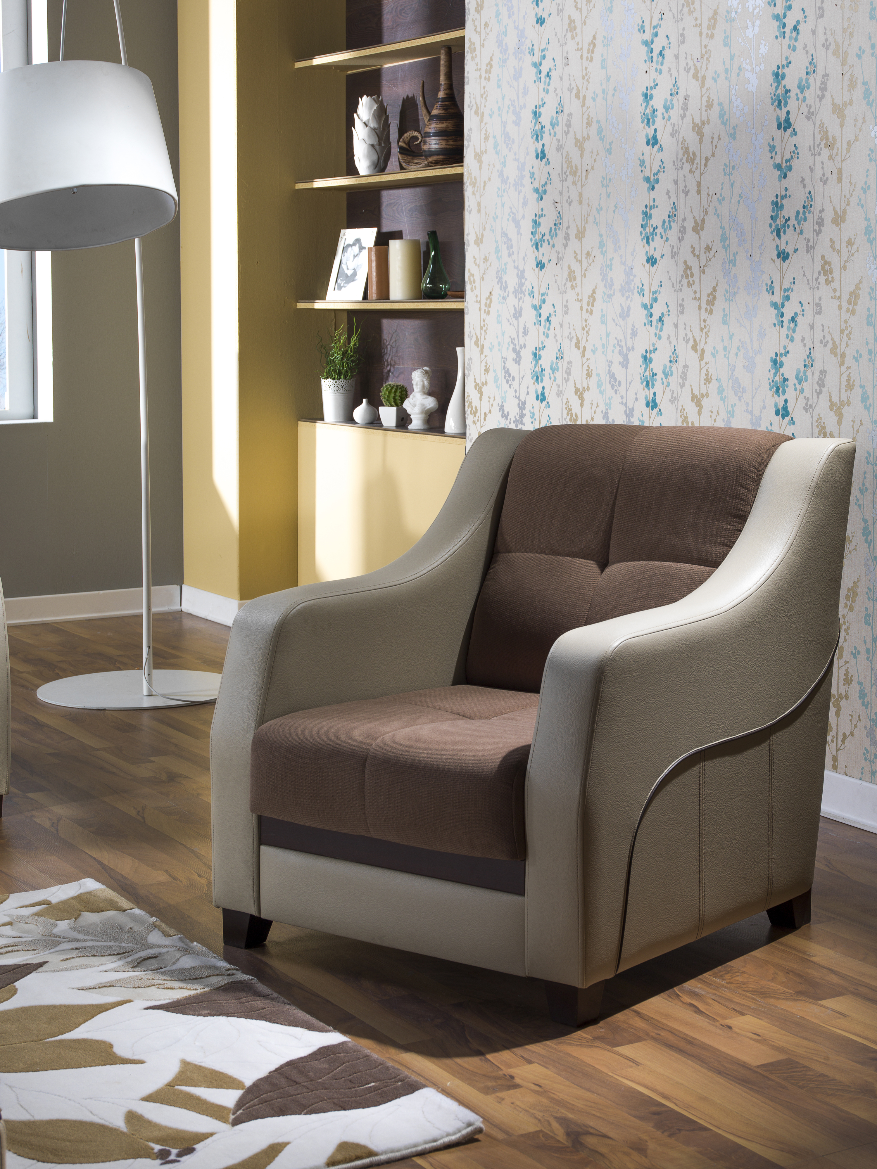 Ultra Armchair Optimum Brown by Sunset (Istikbal) Furniture