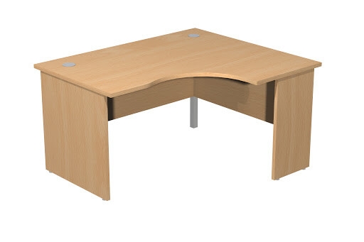 Optima Plus 55.1" Crescent Office Desk
