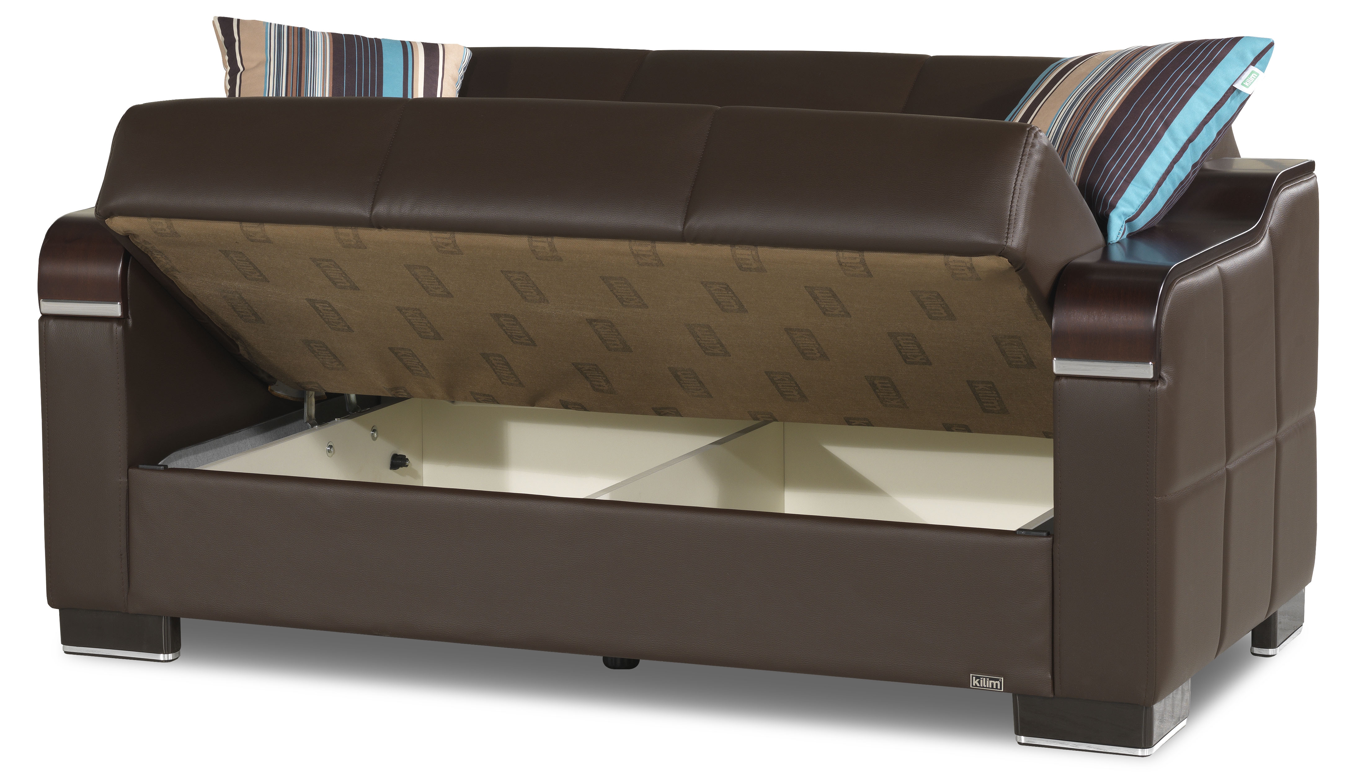 Uptown Leatherette Convertible Living Room Set