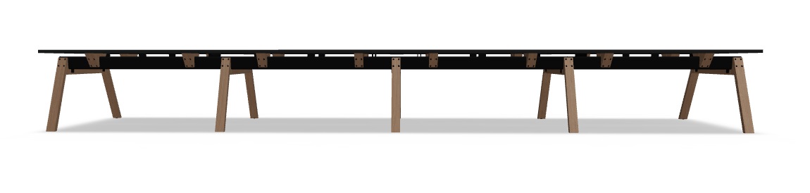 Minimalist Stylish Rectangular Conference Table 
