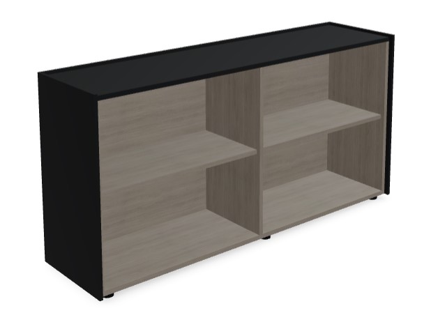Viga Office Melamine Bookcase w/4 Shelves