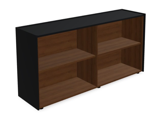 Viga Office Melamine Bookcase w/4 Shelves