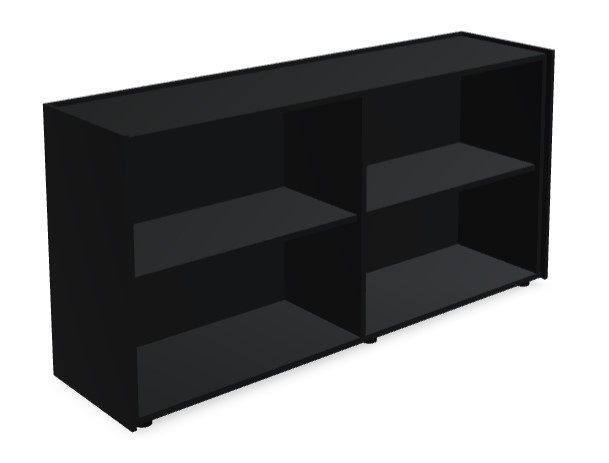 Viga Office Melamine Bookcase w/4 Shelves