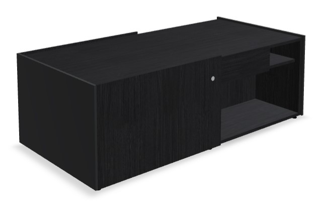 Viga Office D30.9" Veneer Sideboard w/Sliding Door & Drawer