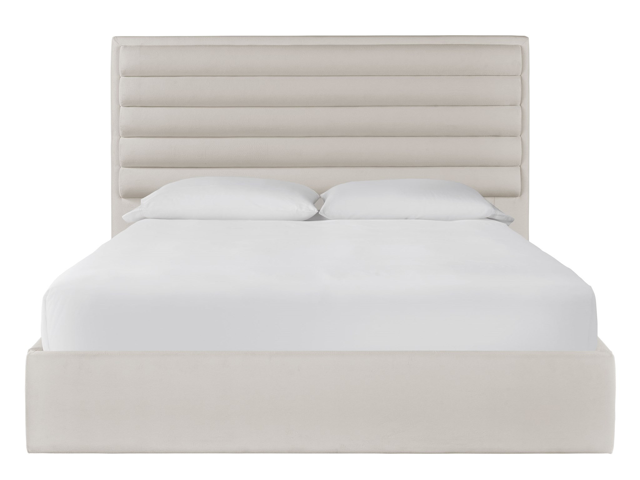 Tranquility Fabric Panel Bed, King Size