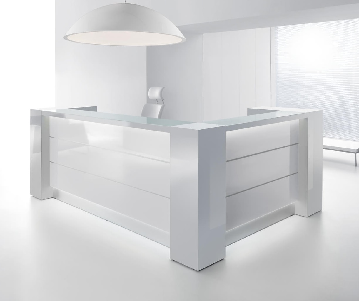 Corner Reception Desk by MDD