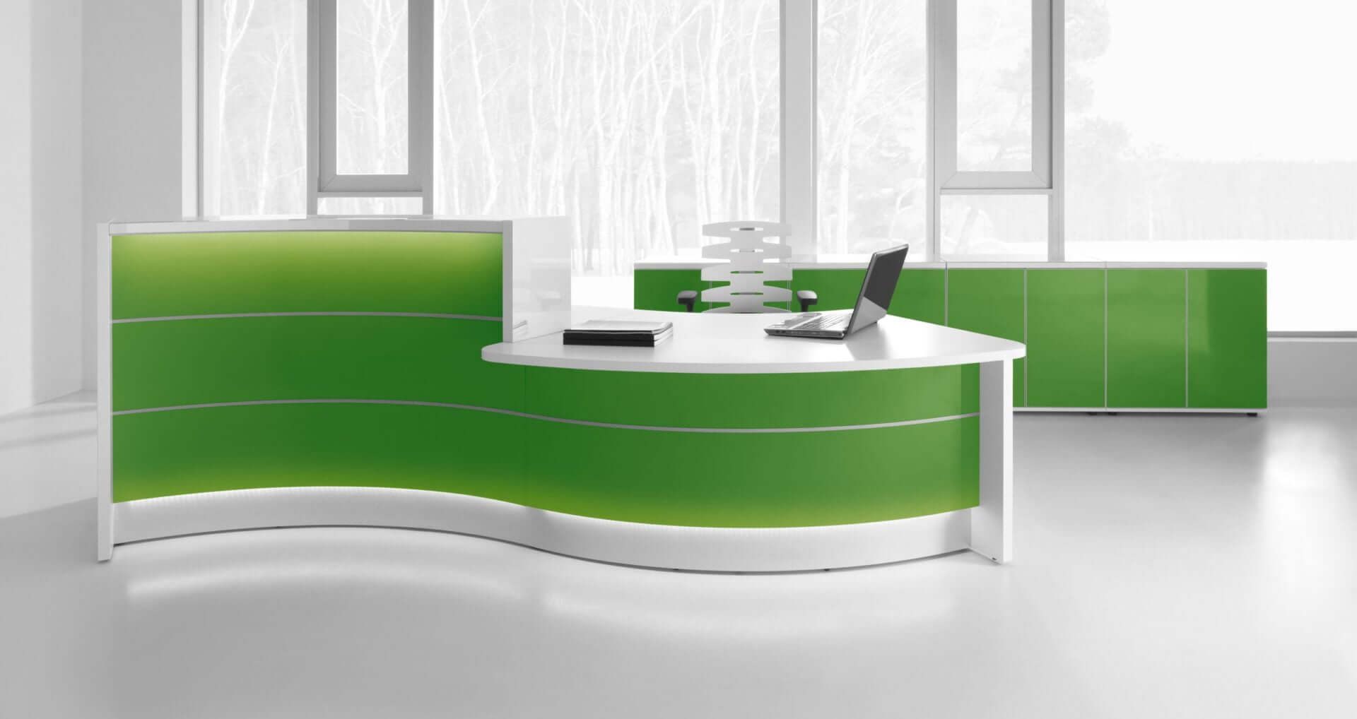 VALDE Customizable Reception Desk by MDD Office Furniture