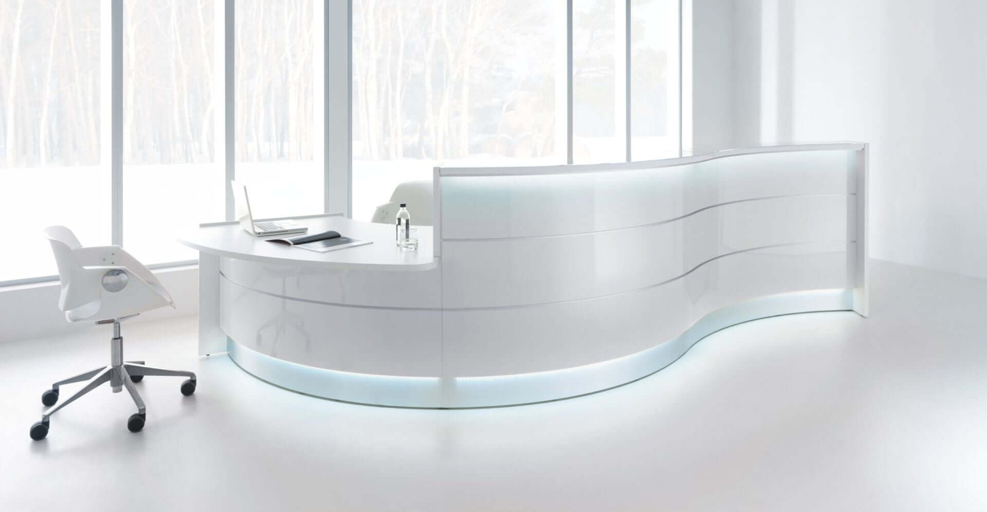 VALDE Customizable Reception Desk by MDD Office Furniture