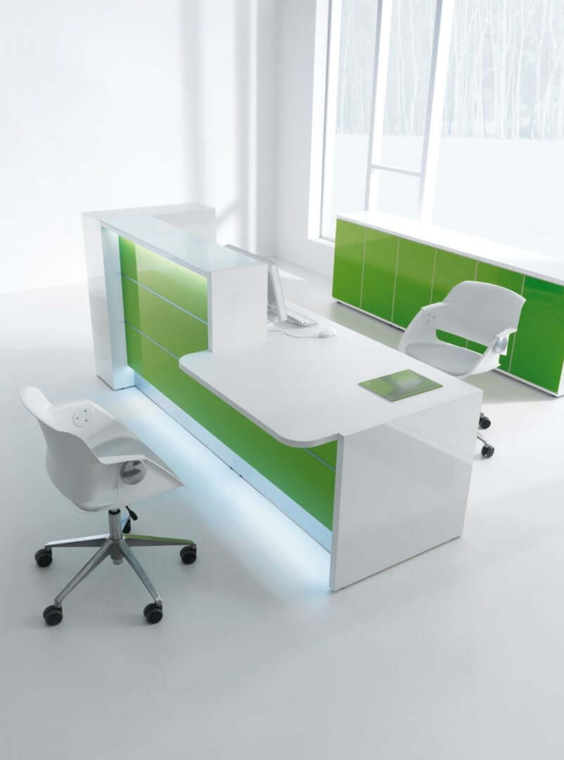 VALDE Customizable Reception Desk by MDD Office Furniture