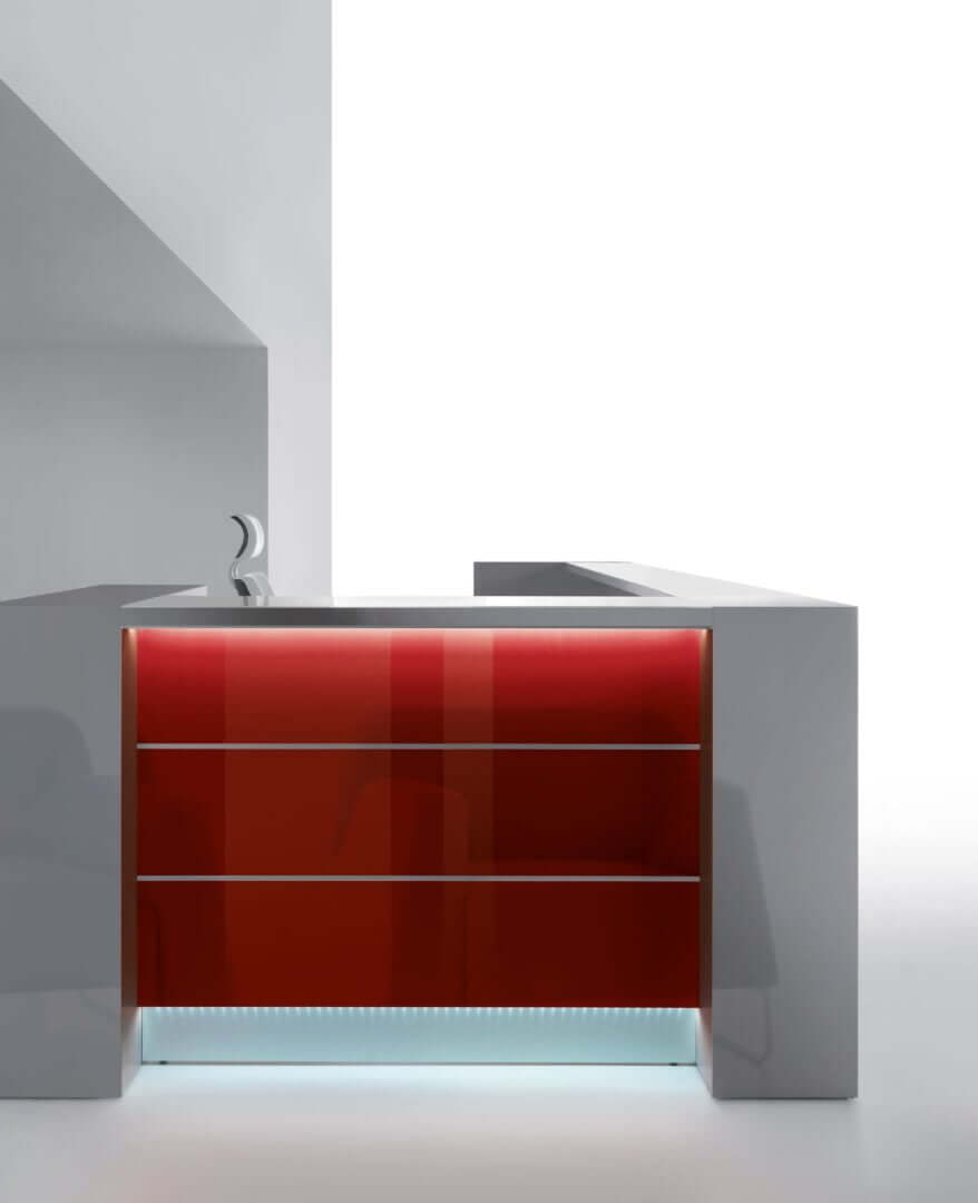 VALDE Customizable Reception Desk by MDD Office Furniture