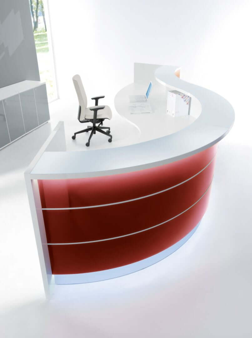 VALDE Customizable Reception Desk by MDD Office Furniture