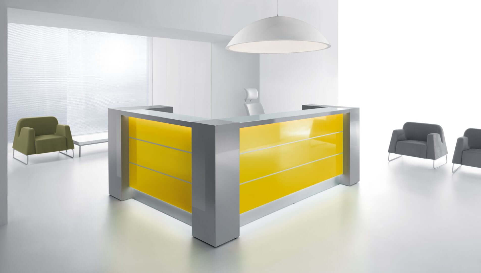 VALDE Customizable Reception Desk by MDD Office Furniture