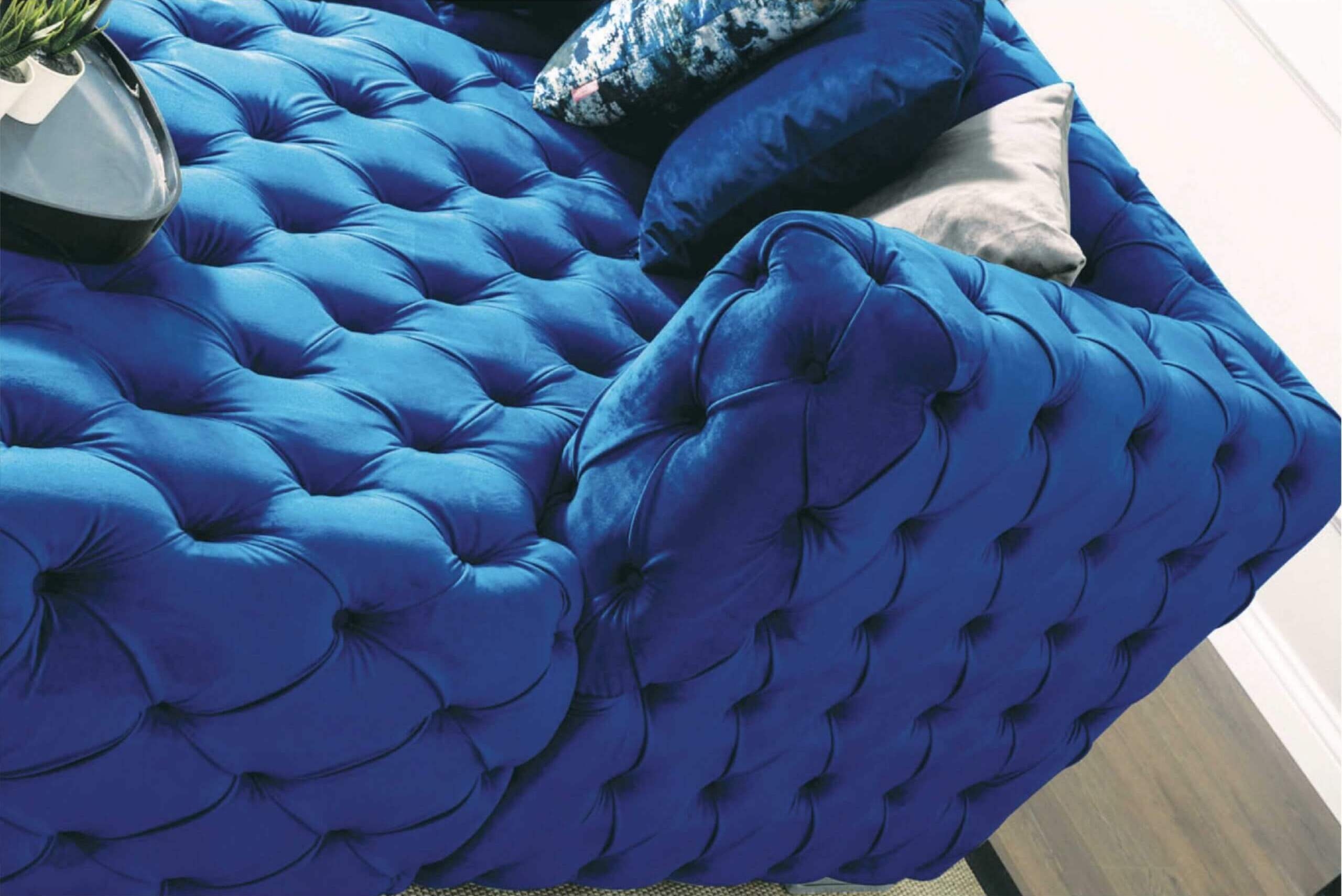 Valencia Tufted Velvet U-Shape Sectional Sofa