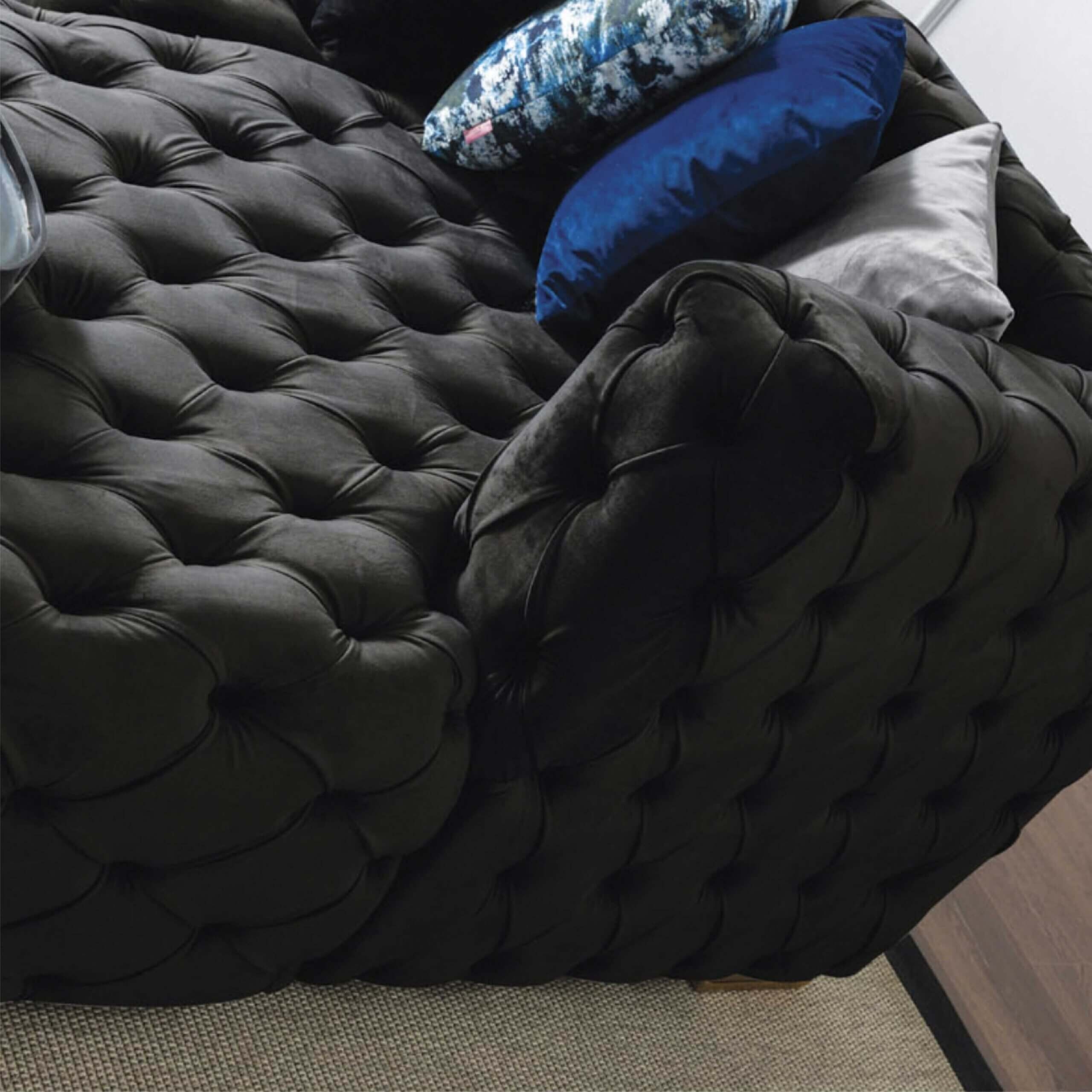Valencia Tufted Velvet U-Shape Sectional Sofa