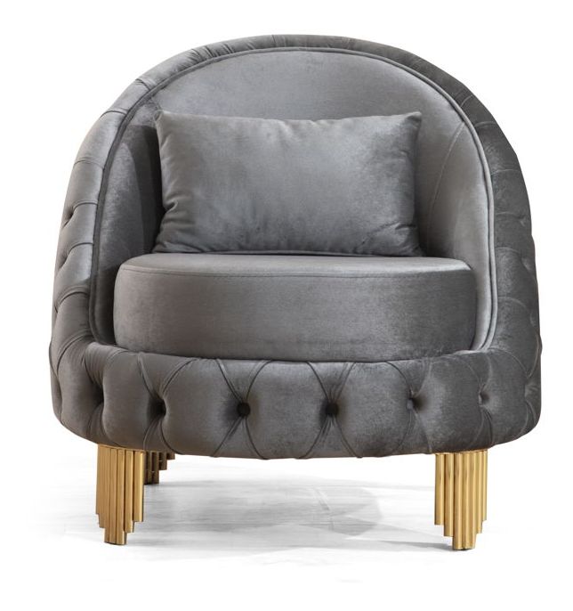 Vanessa Tufted Velvet Chair