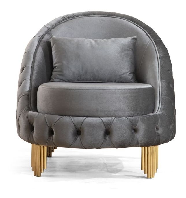 Vanessa Tufted Velvet Living Room Set