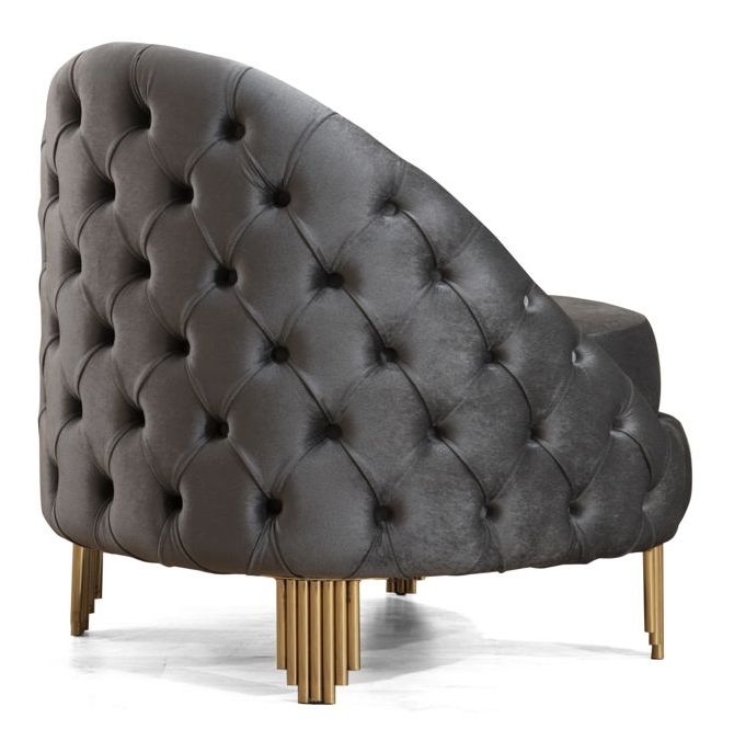 Vanessa Tufted Velvet Living Room Set