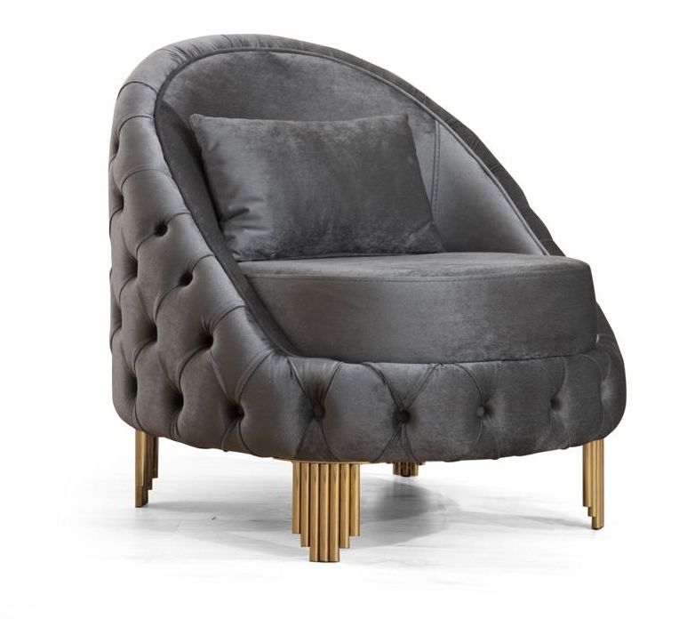 Vanessa Tufted Velvet Living Room Set