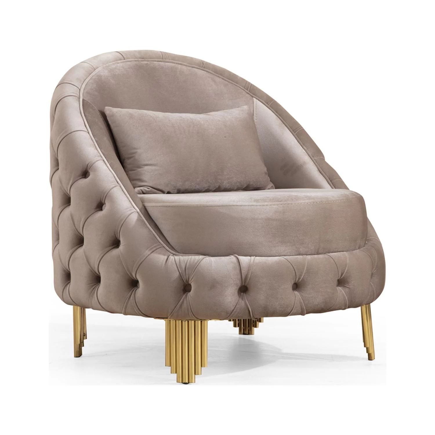 Vanessa Tufted Velvet Chair