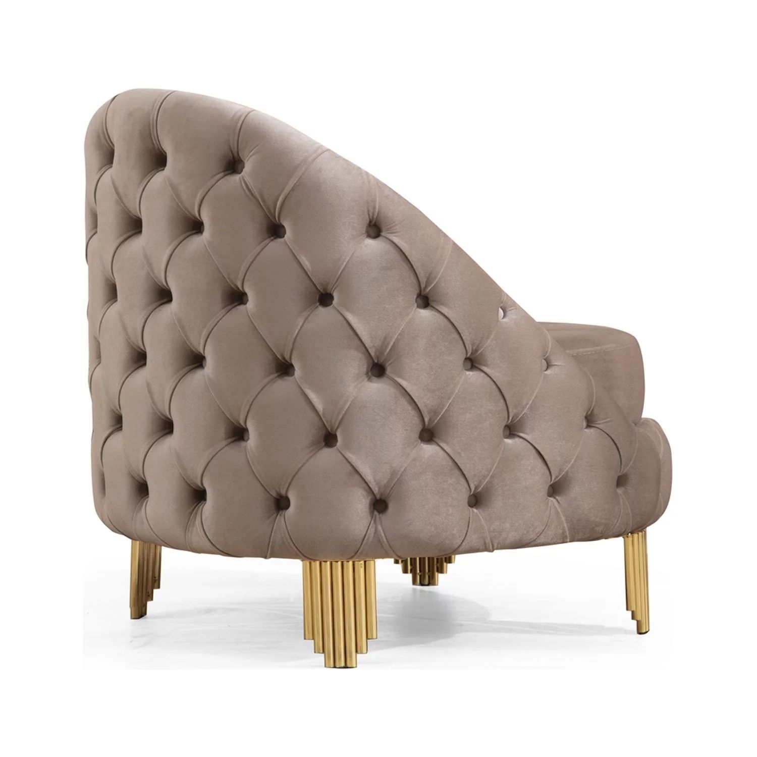 Vanessa Tufted Velvet Living Room Set