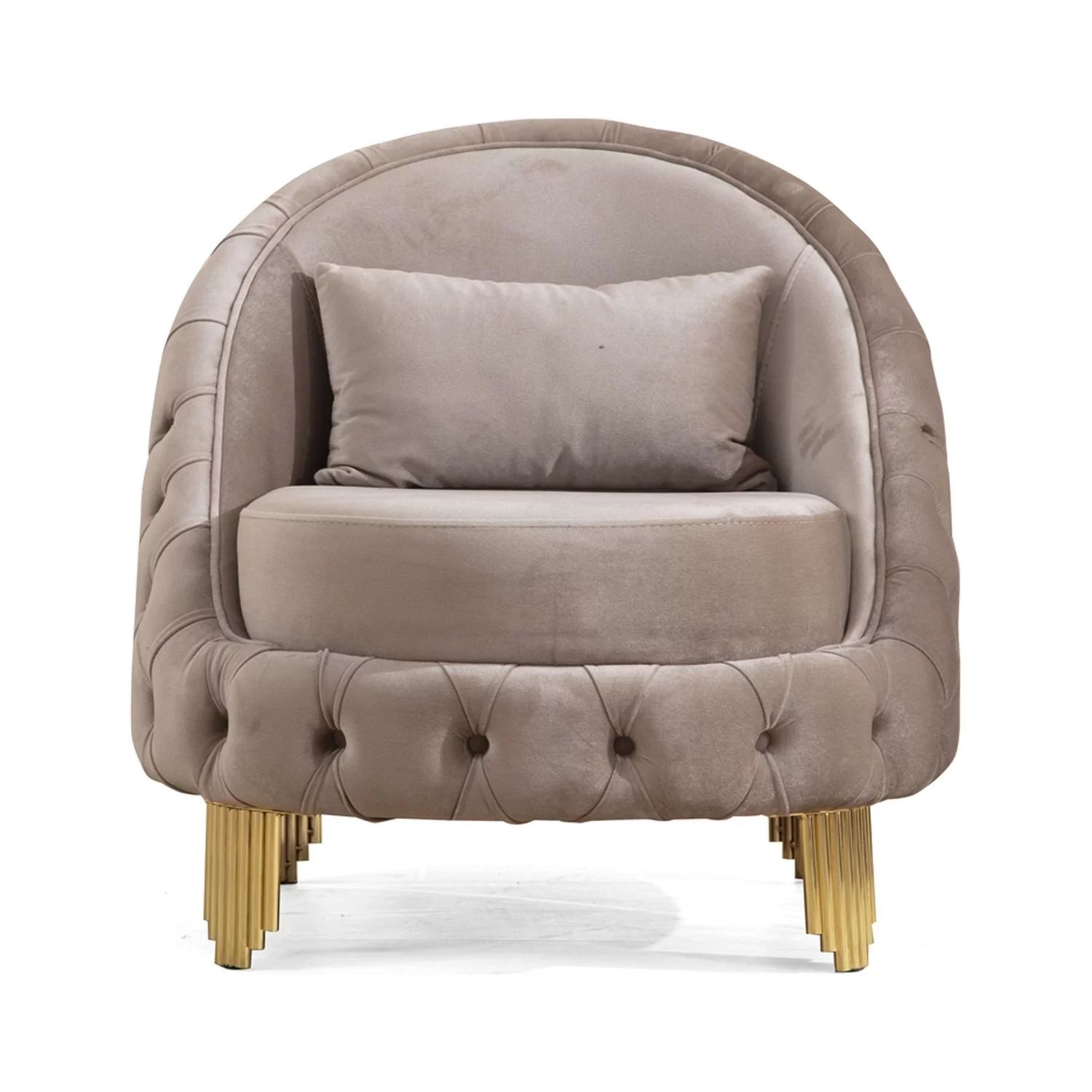Vanessa Tufted Velvet Chair