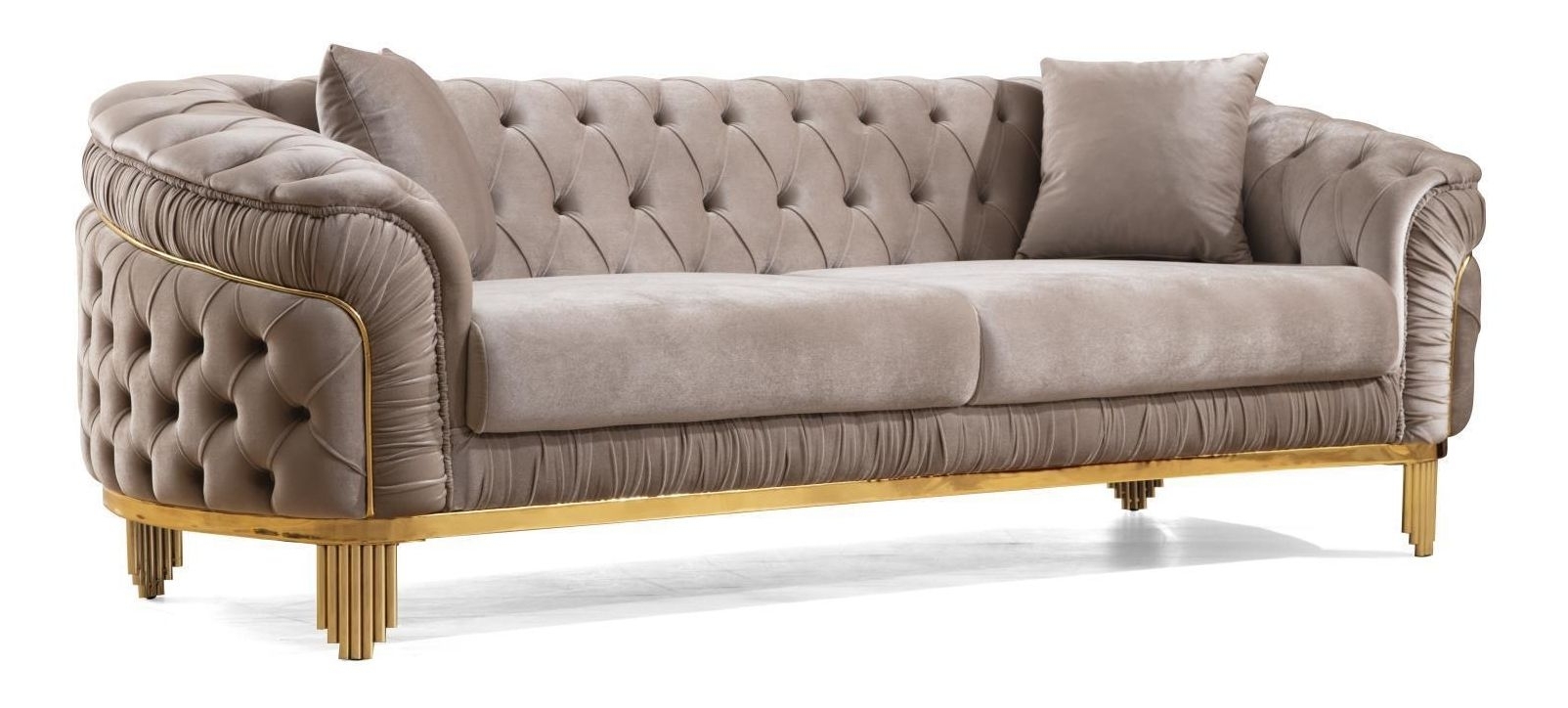 Vanessa Tufted Velvet Sofa