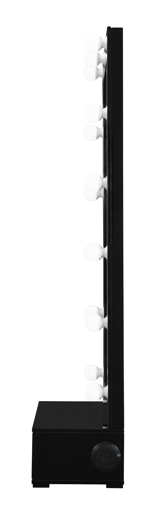 Ella Narrow Tall Vanity Mirror with Drawer and Speaker