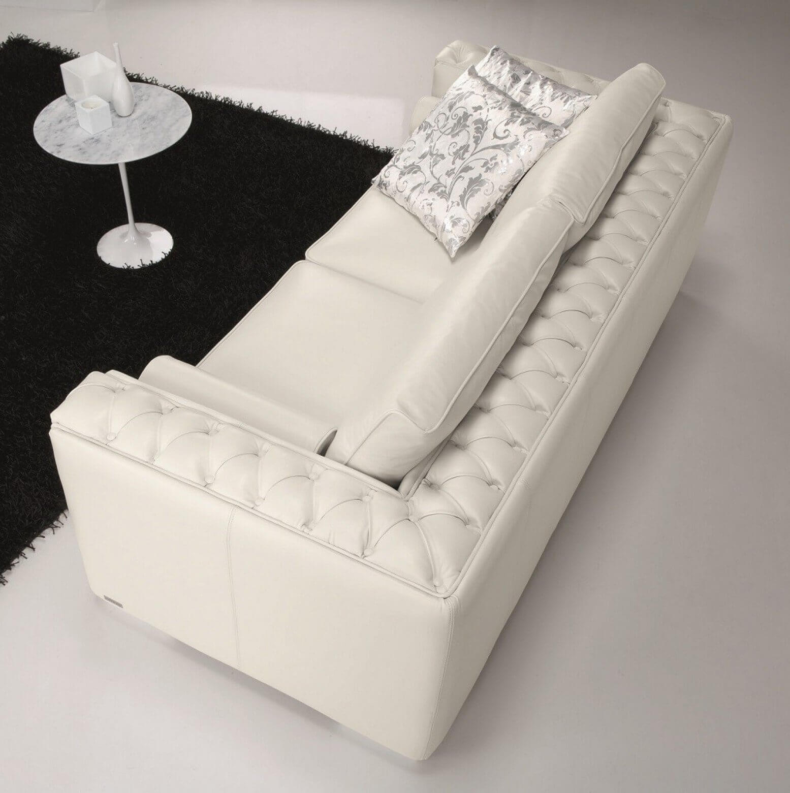 The Vanity Leather Loveseat