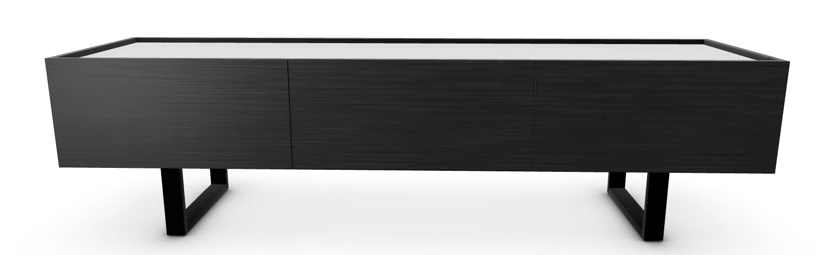 Horizon Ceramic/Wood/Metal Customizable TV Stand w/Door & 2 Drawer & Metal Base