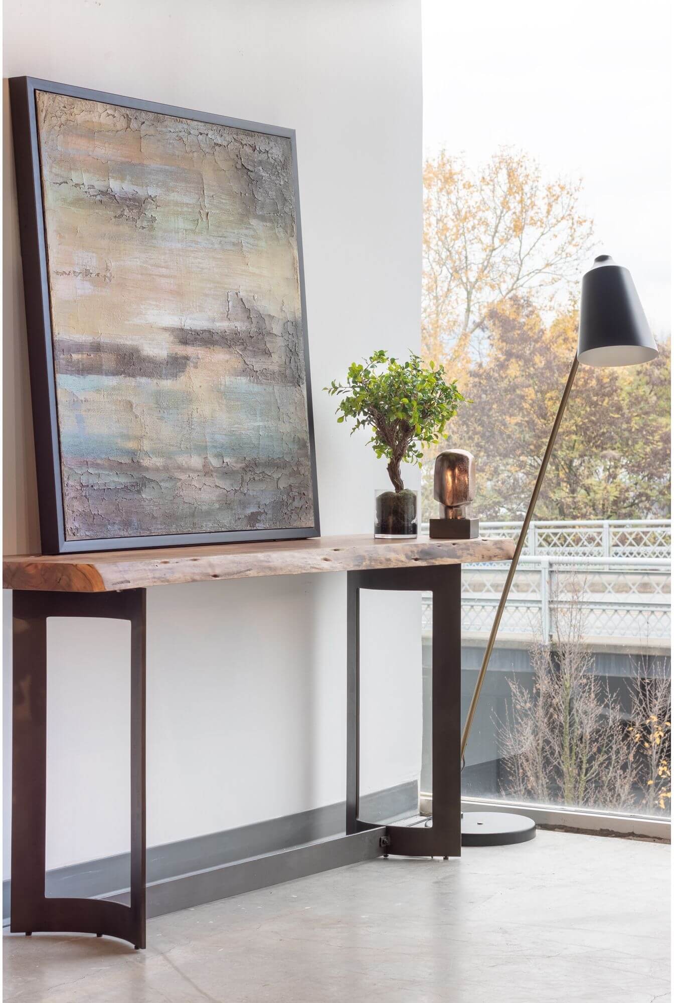 Bent Console Table