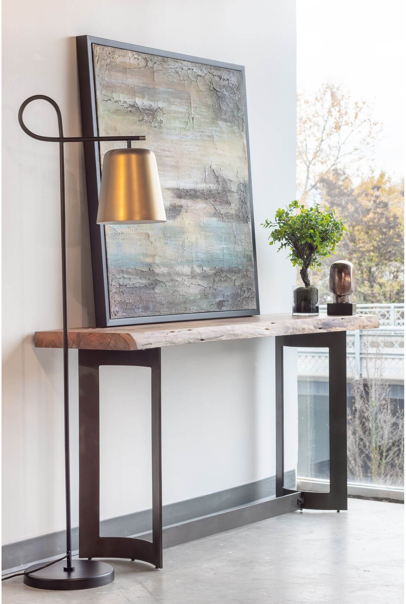 Bent Console Table